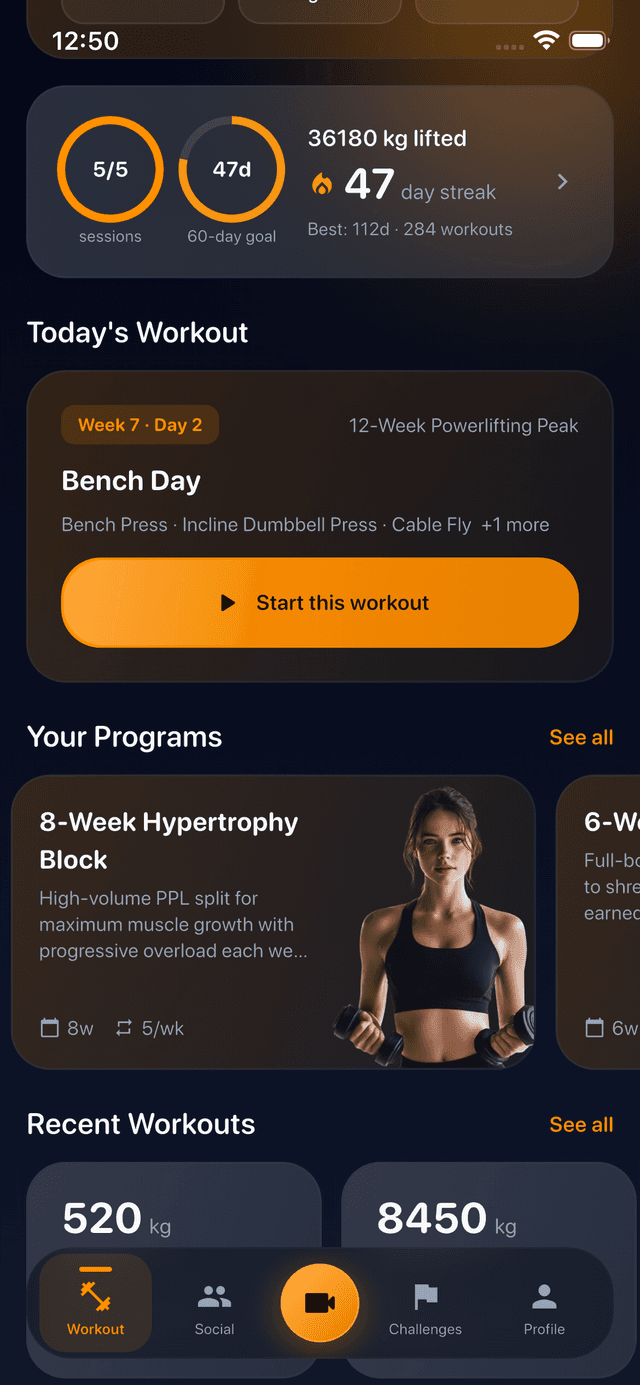 DilFit app tracking